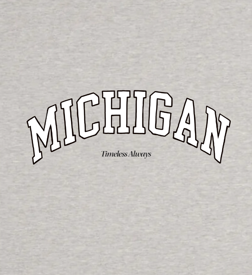 Michigan Drawn T-Shirt