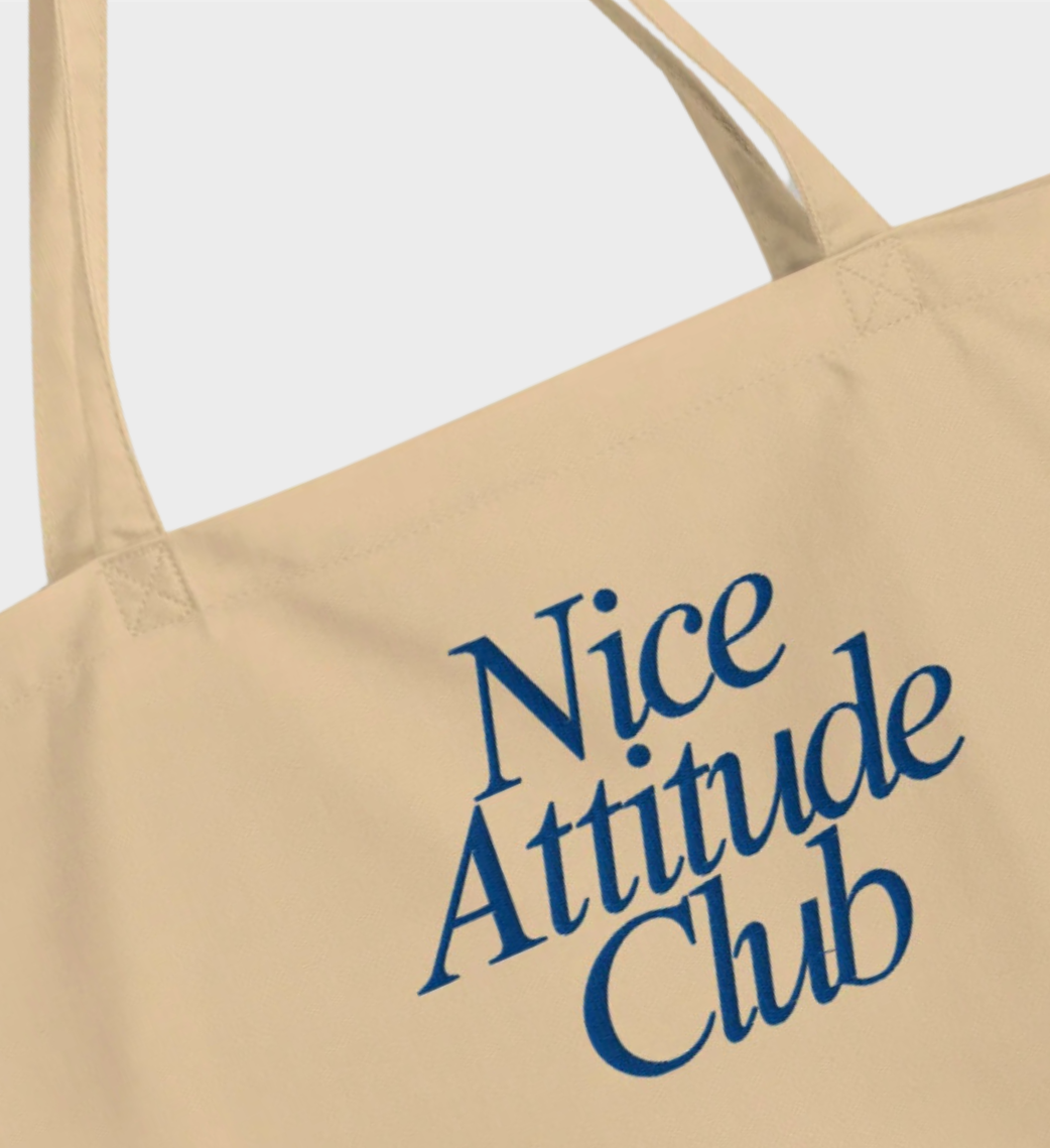 Nice Attitude Club Tote Bag