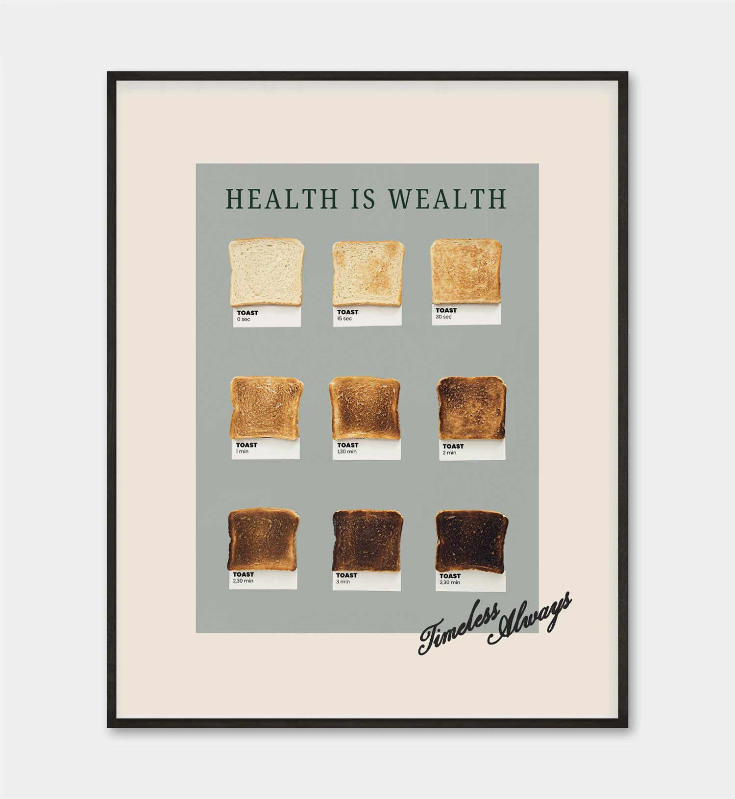 Health is Wealth Poster