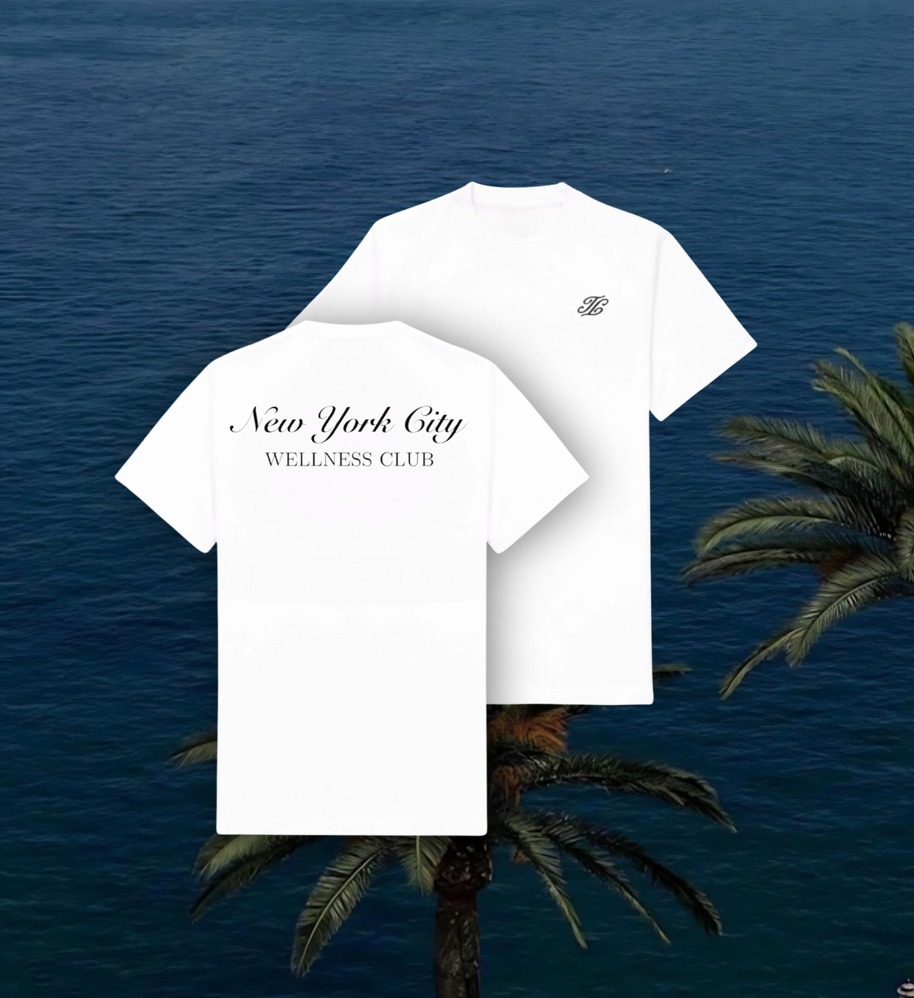 New York City T-Shirt White/Black