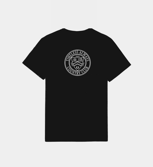 Paris Country Club Black T-Shirt