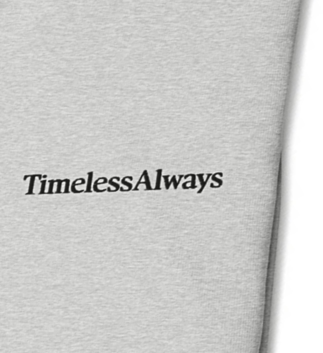 Serif Logo T-Shirt - Gray