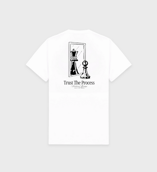 Trust The Process White T-Shirt