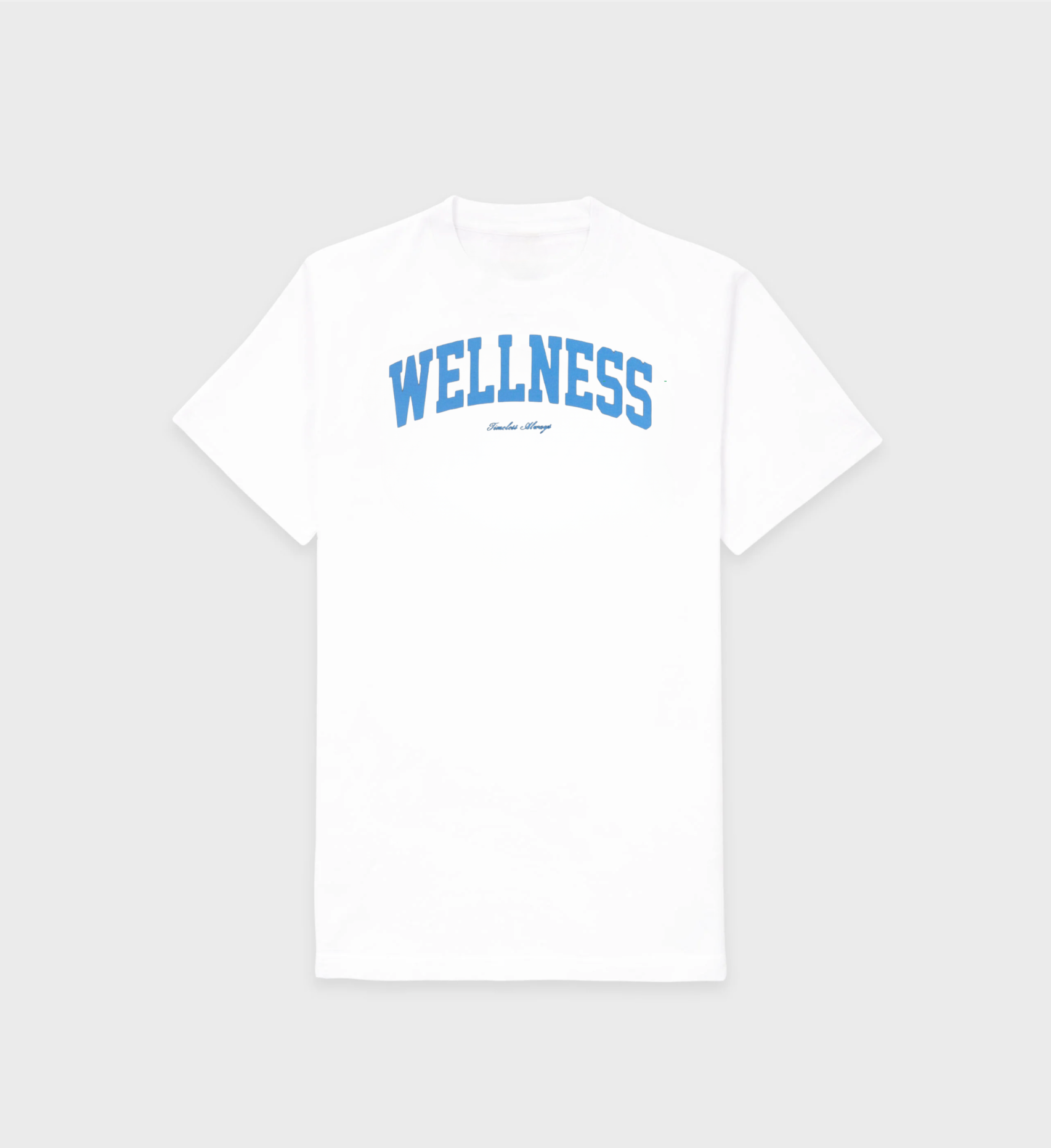 Wellness T-Shirt - White/Blue