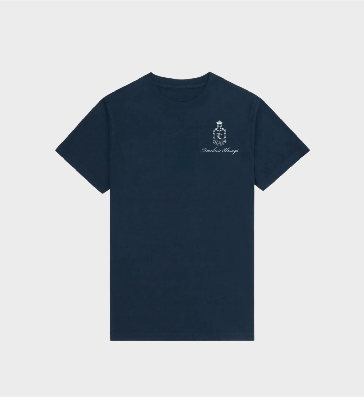 Health is Wealth T-Shirt Navy/White