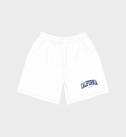 California Athletic Long Shorts White/Navy