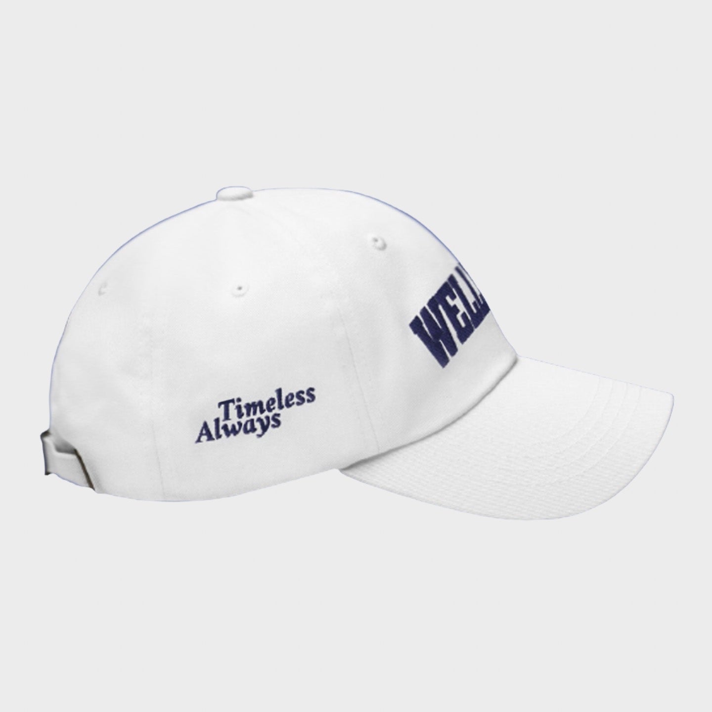 White Wellness Hat