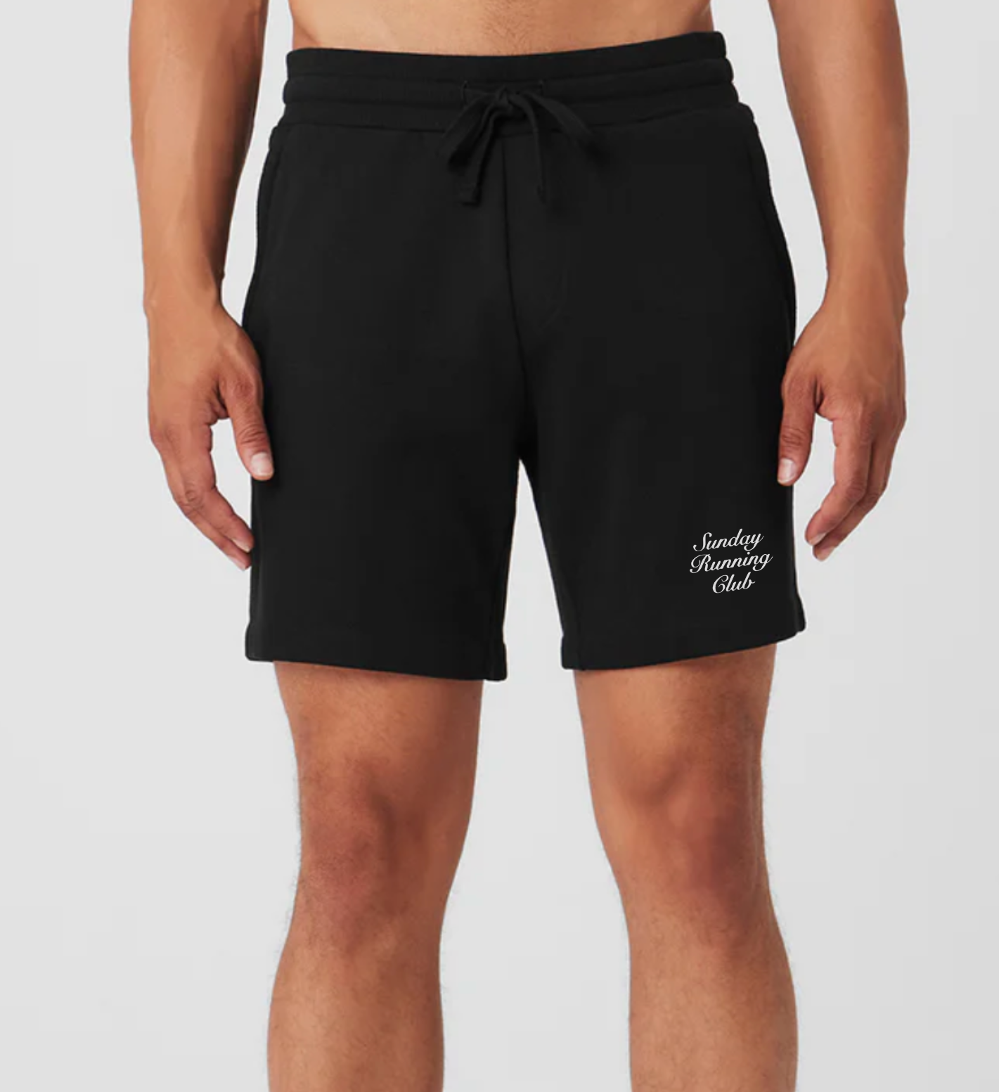 Sunday Running Club Men Short Black/White