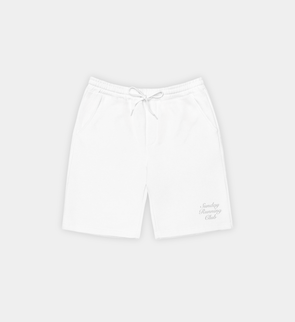 Sunday Running Club Short White