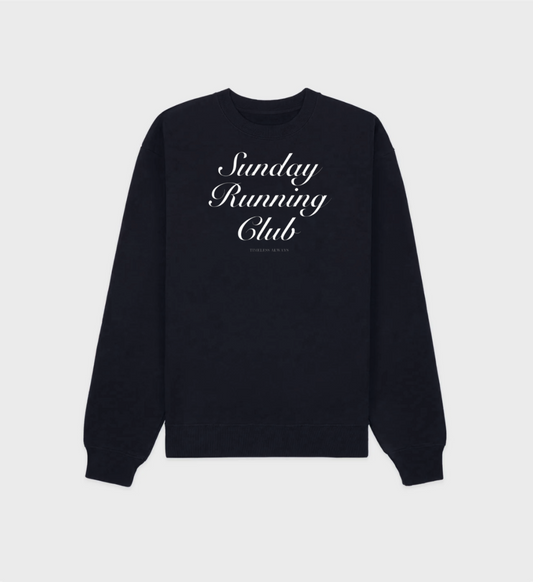 Sunday Running Club Sweatshirt Black