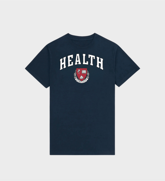 Health University Navy T-Shirt