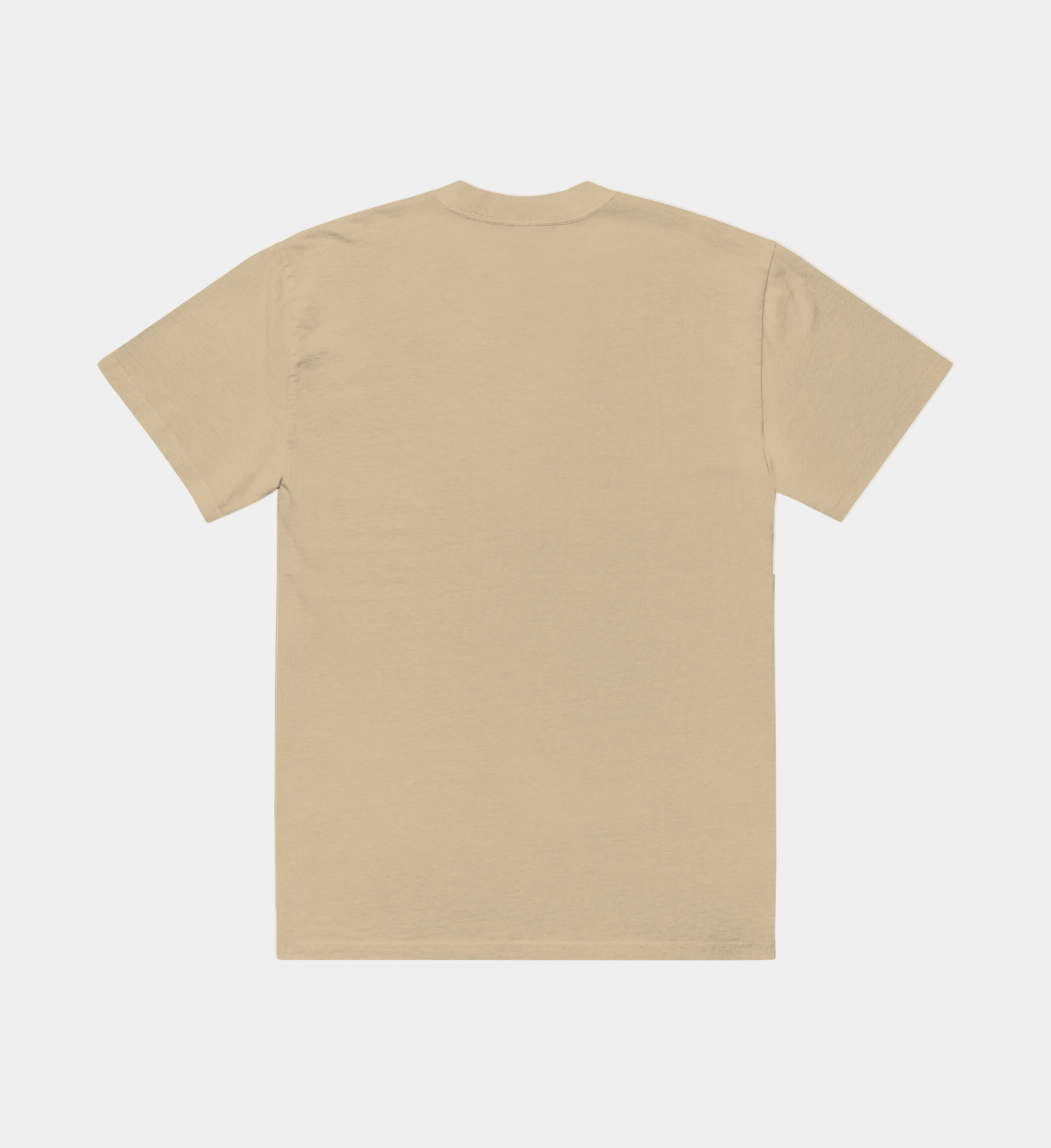 Minimalist Oversized Khaki T-Shirt