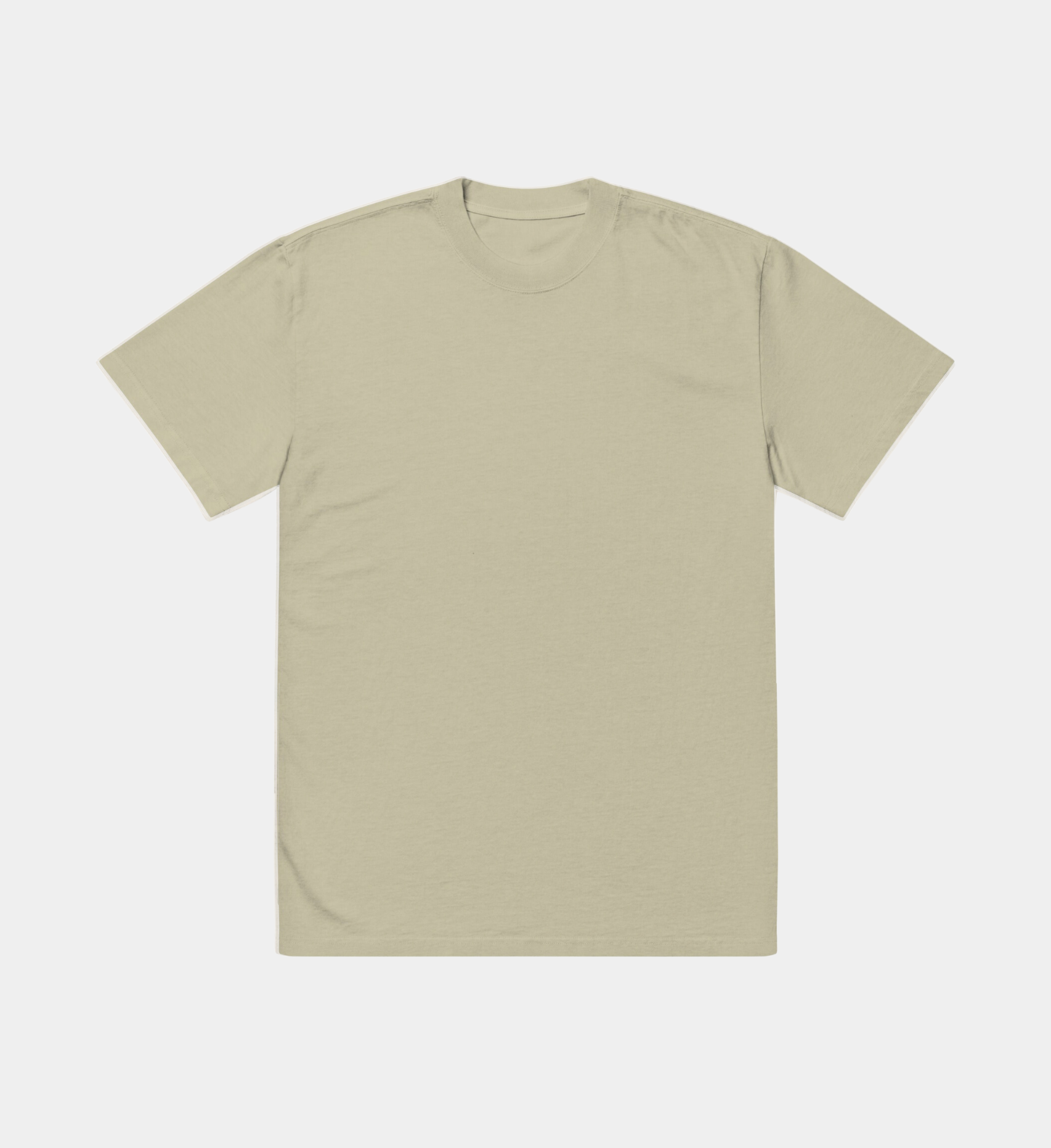 Minimalist Oversized Olive T-Shirt