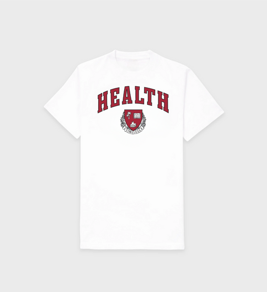 Health University White T-Shirt