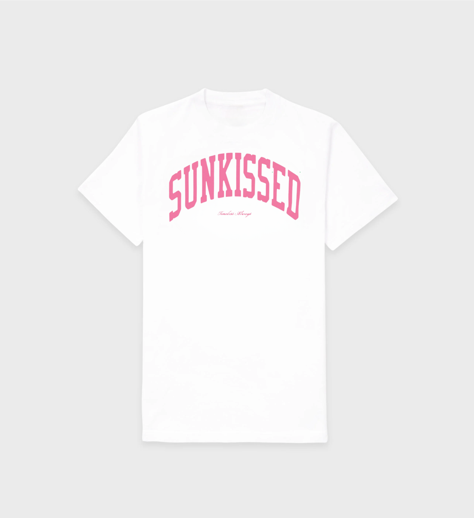 Sunkissed T-Shirt White/Pink