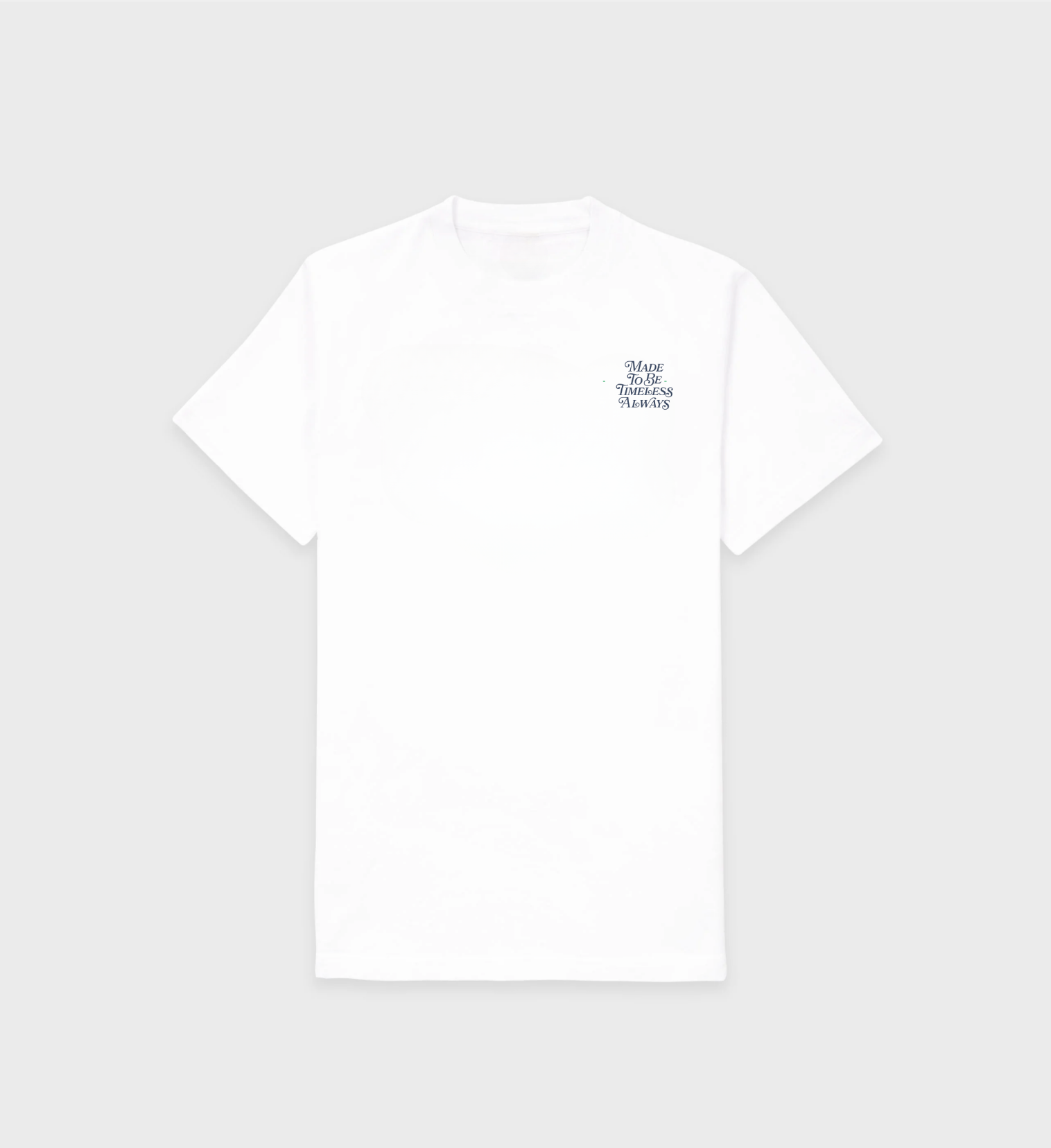 Made To Be Timeless T-Shirt White/Navy