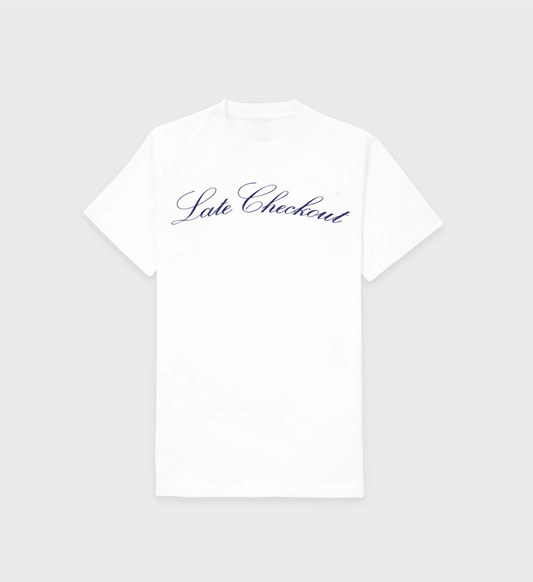 Late Checkout T-Shirt White