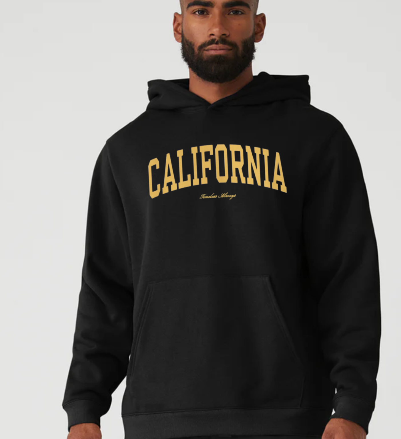 California Hoodie Black/Gold