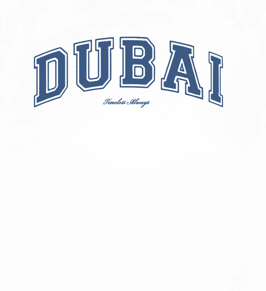 Dubai White/Blue T-Shirt