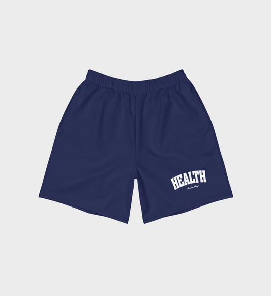 Health Athletic Shorts Navy/White