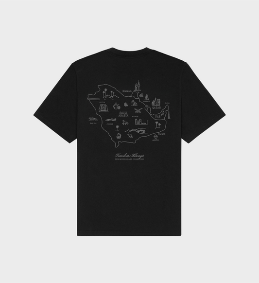 Heart of the Gulf T-Shirt - Black