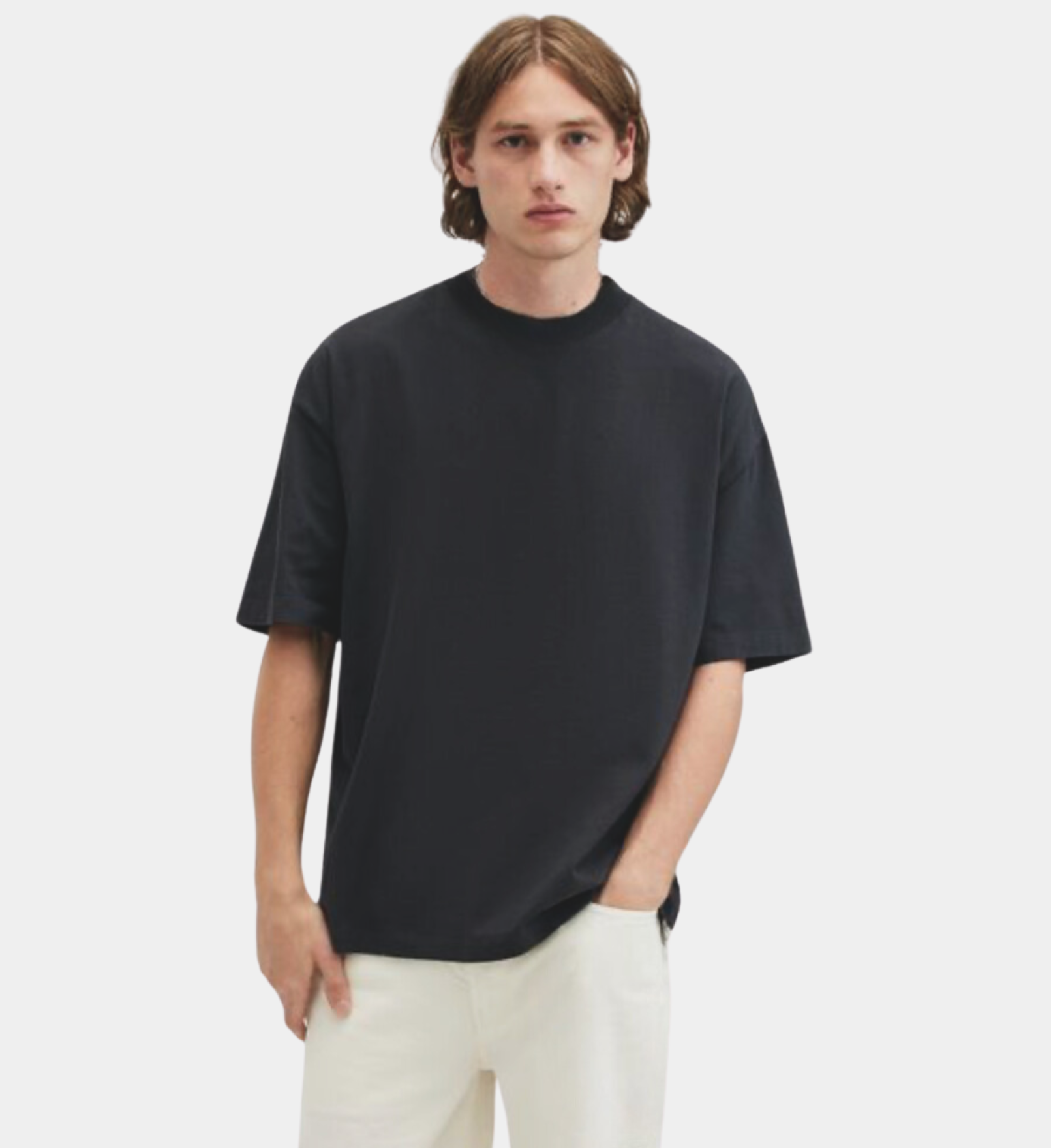 Minimalist Oversized Black T-Shirt