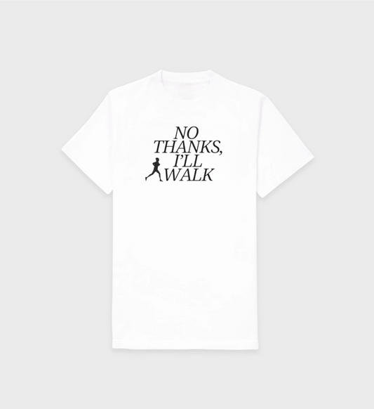 I'll Walk T-Shirt White/Black