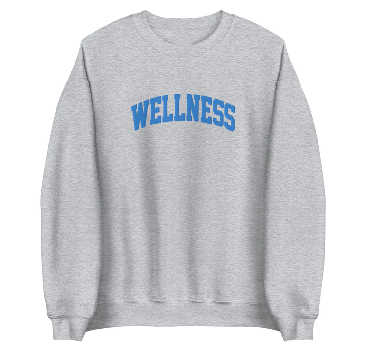 Wellness Sweatshirt Ash/Blue
