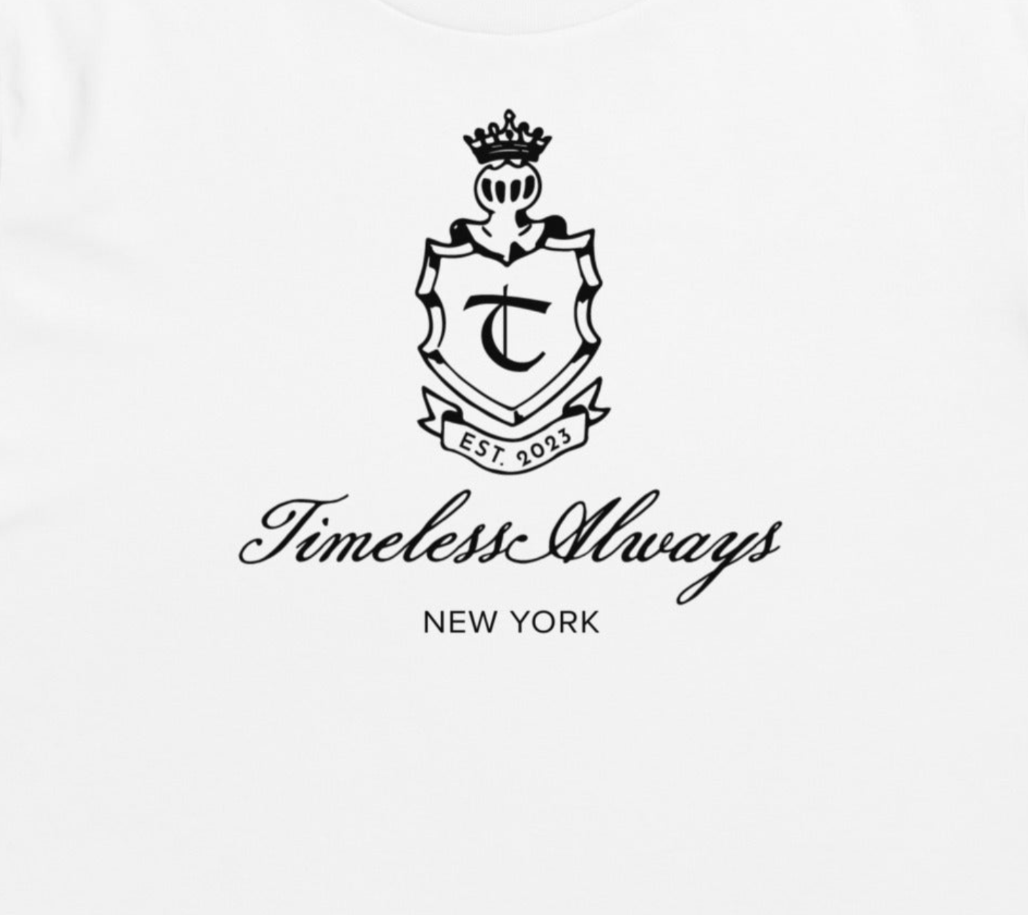 Timeless T-Shirt White/Black