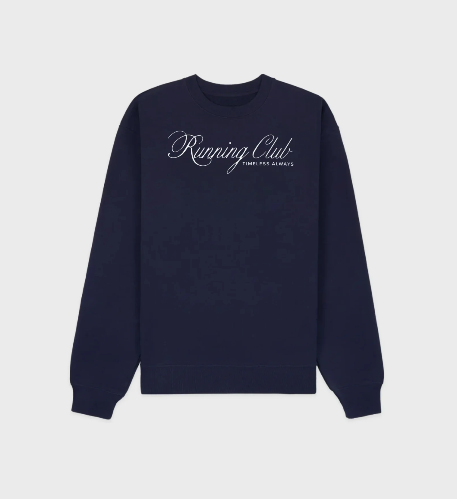 Running Club Sweatshirt Navy/White