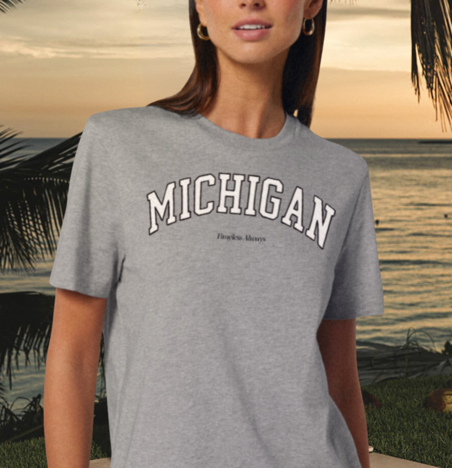 Michigan Drawn T-Shirt