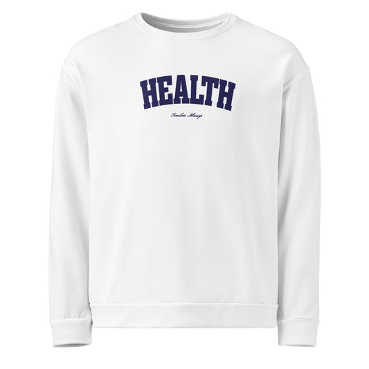 Health Sweatshirt White/Navy