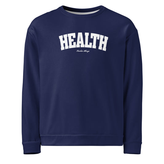 Health Sweatshirt Navy/White
