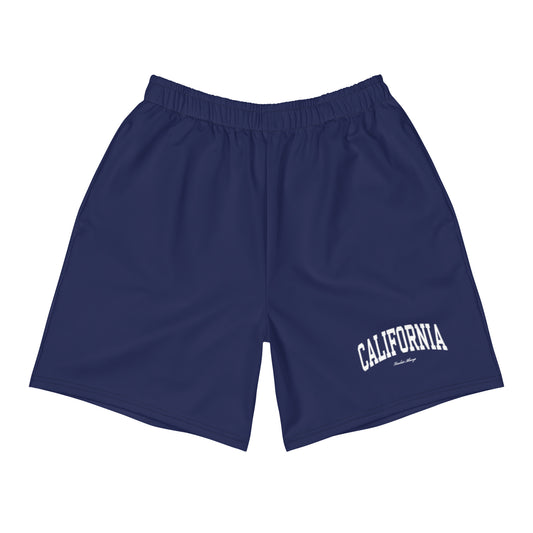 California Athletic Long Shorts Navy/White