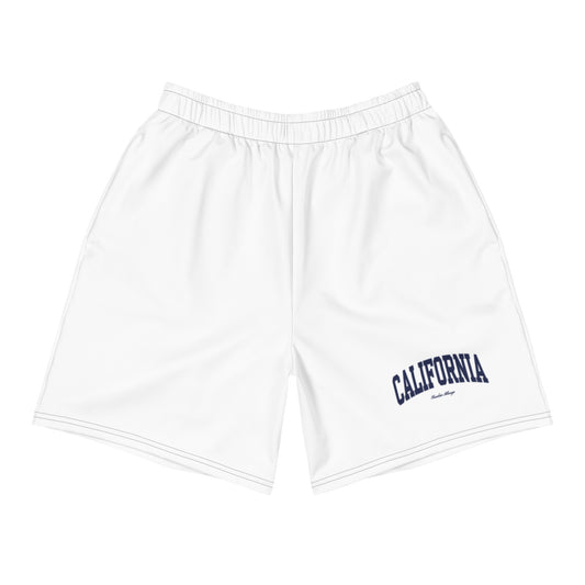 California Athletic Long Shorts White/Navy