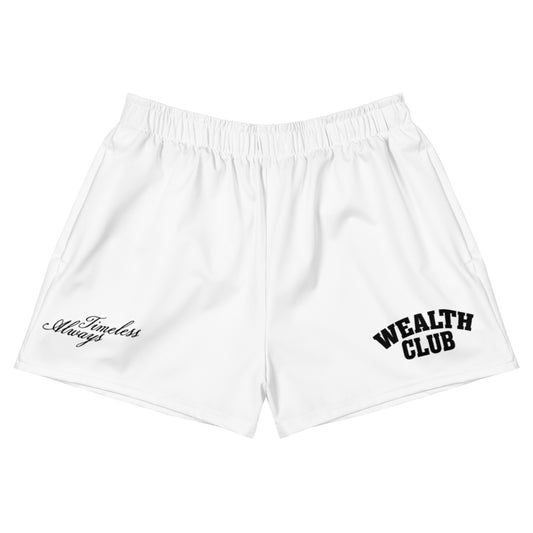 Wealth Club White Shorts
