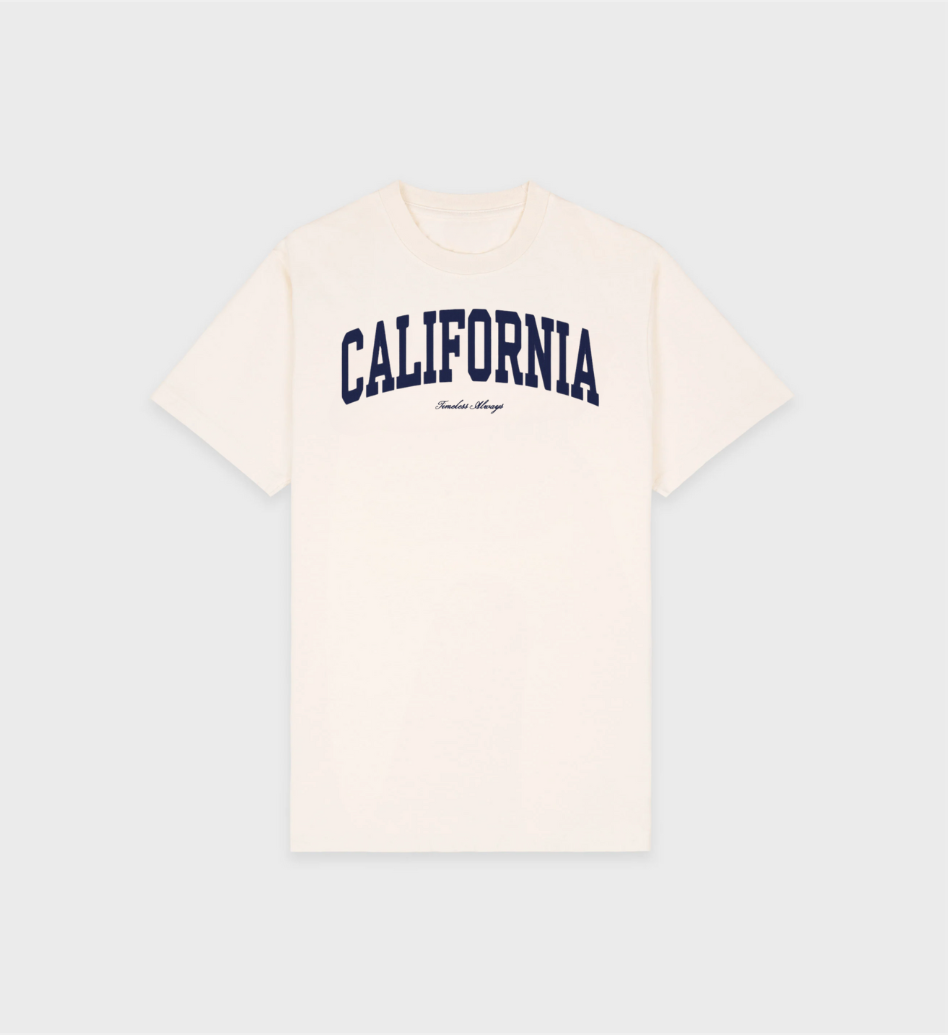 California Classic T-Shirt design, unisex, premium cotton, shrunk-free, regular fit, perfect for everyday wear.