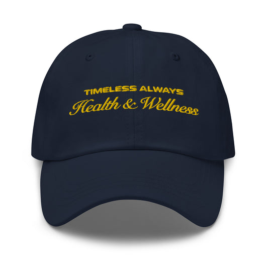 Health & Wellness Hat Navy/Yellow