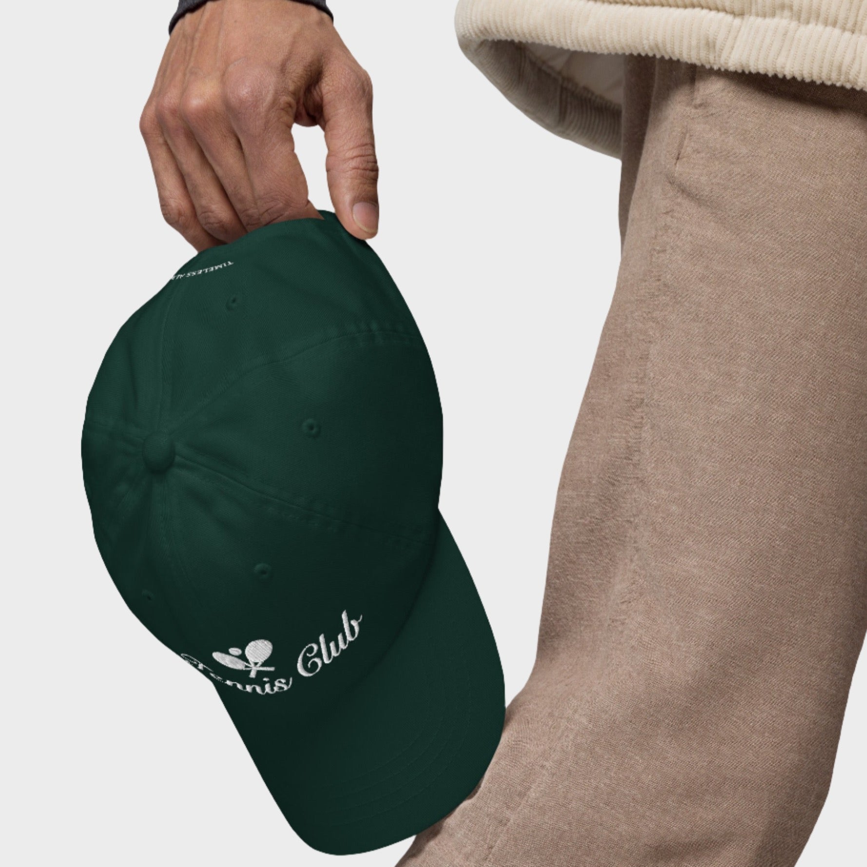 Tennis Club hat Green/White