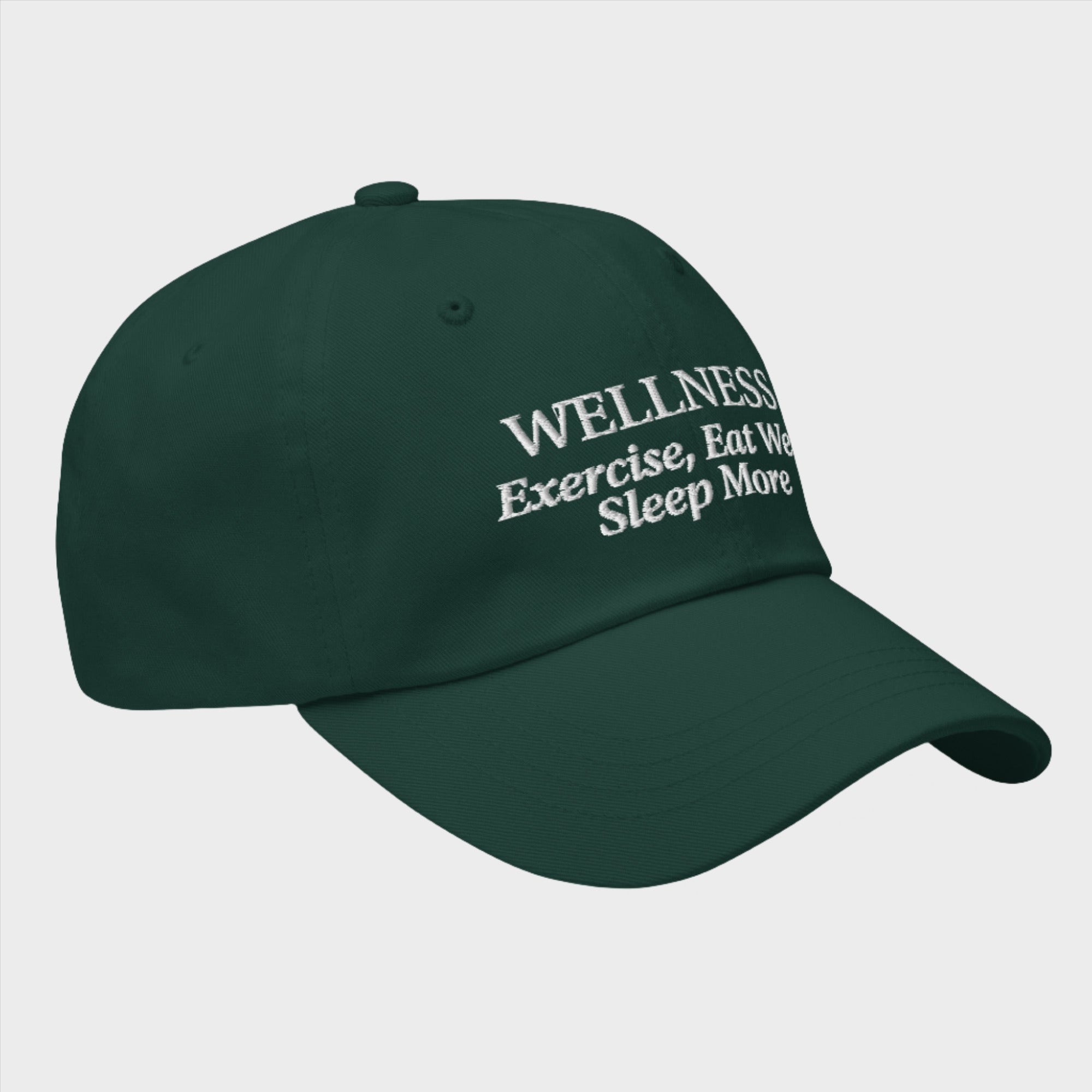 Wellness, Exercise Green Hat