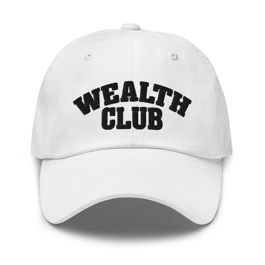 Wealth Club Hat - Sophisticated Prosperity