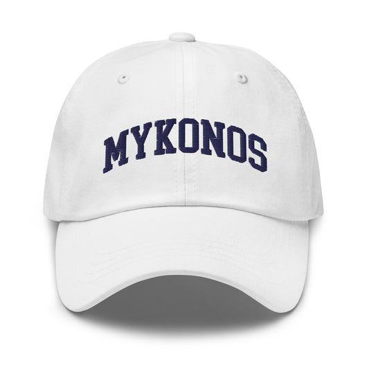 Mykonos Hat White/Navy