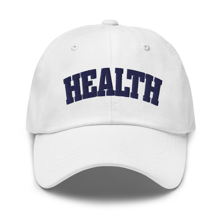 Health Hat White/Navy