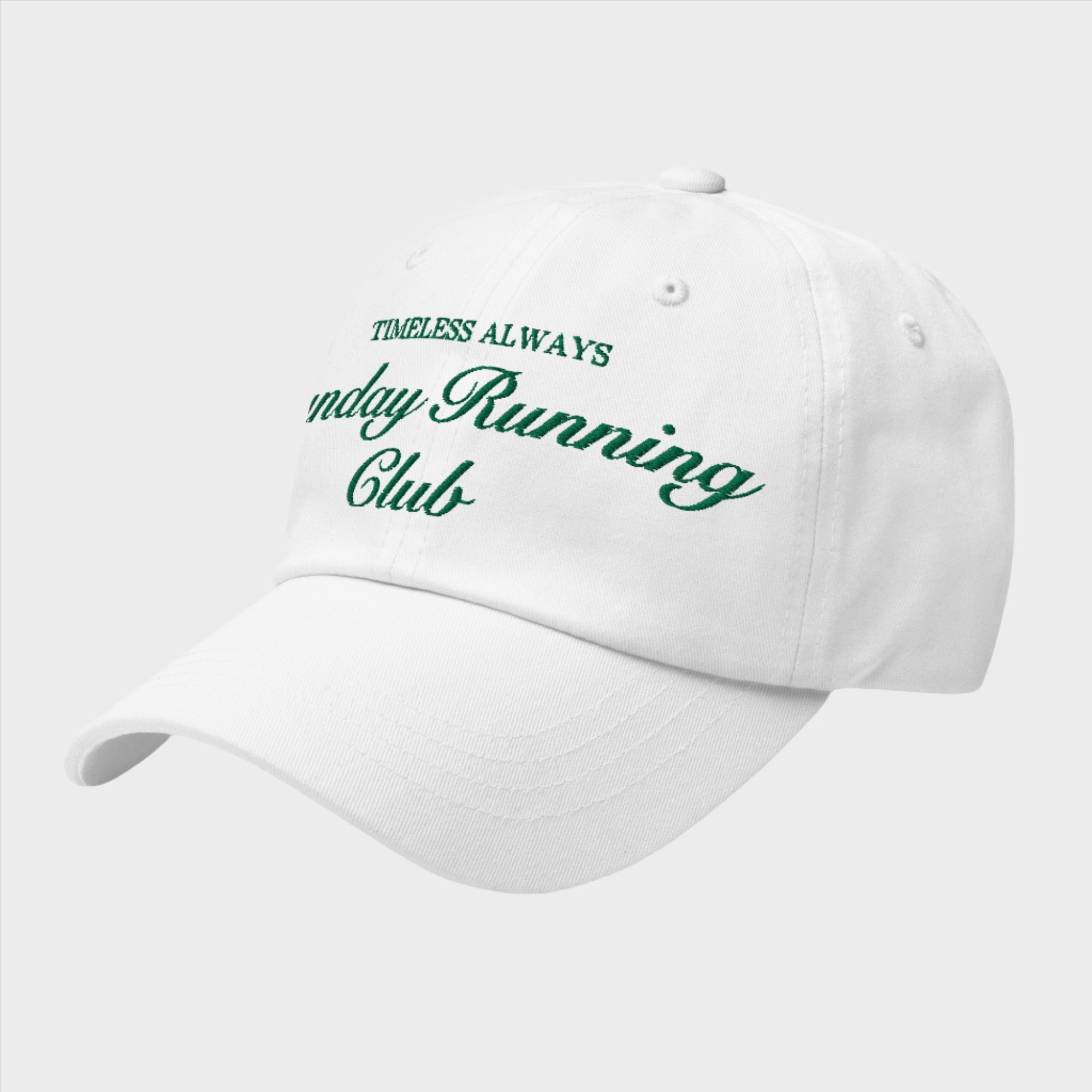 Sunday Running Club Cap White/Green