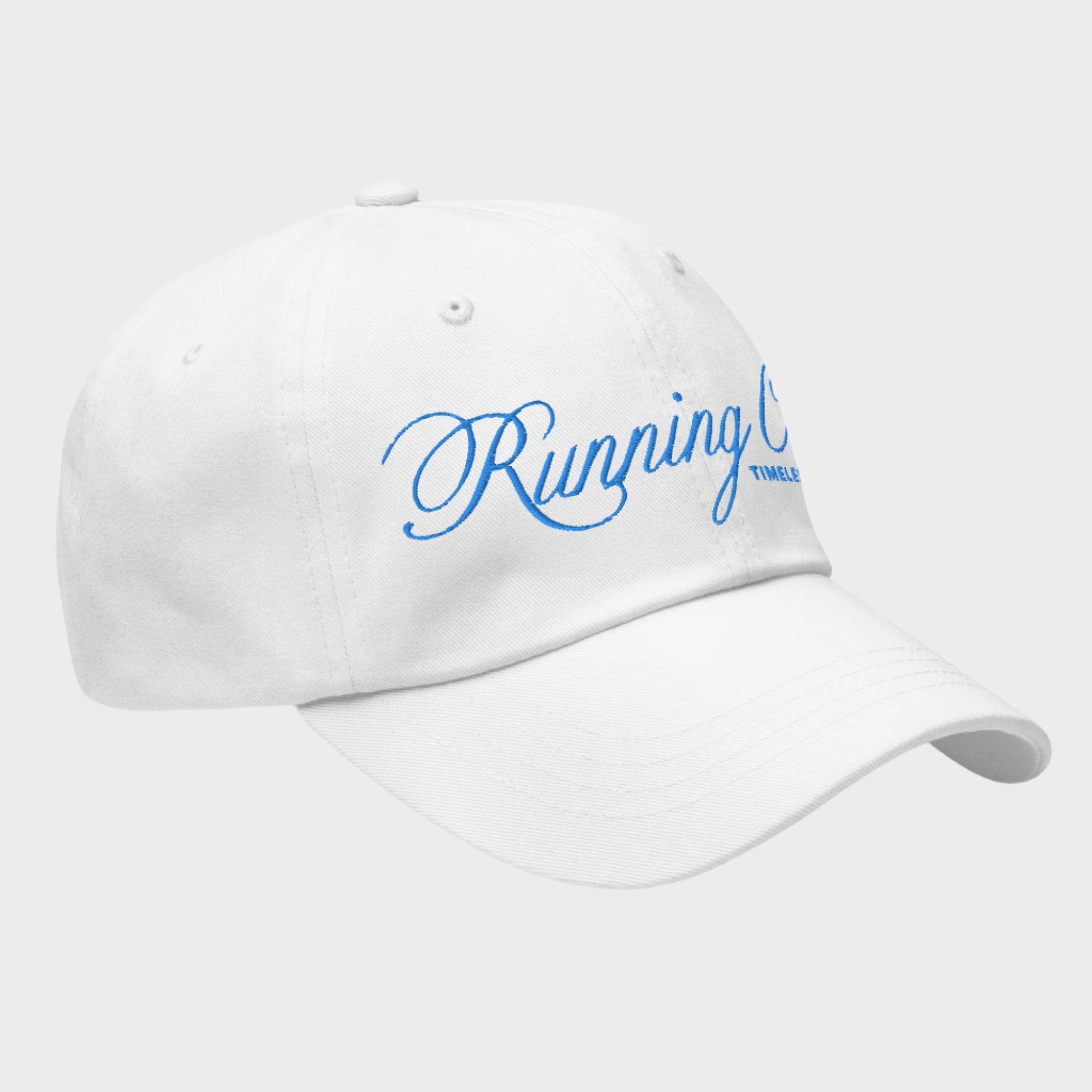 Running Club Hat White/Sky