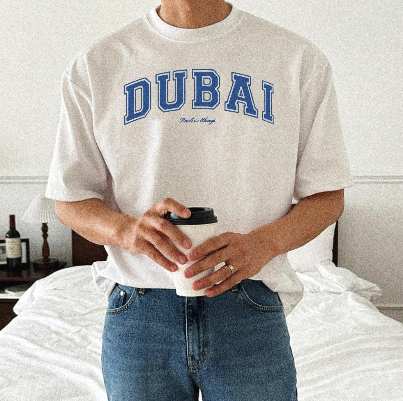 Dubai White/Blue T-Shirt