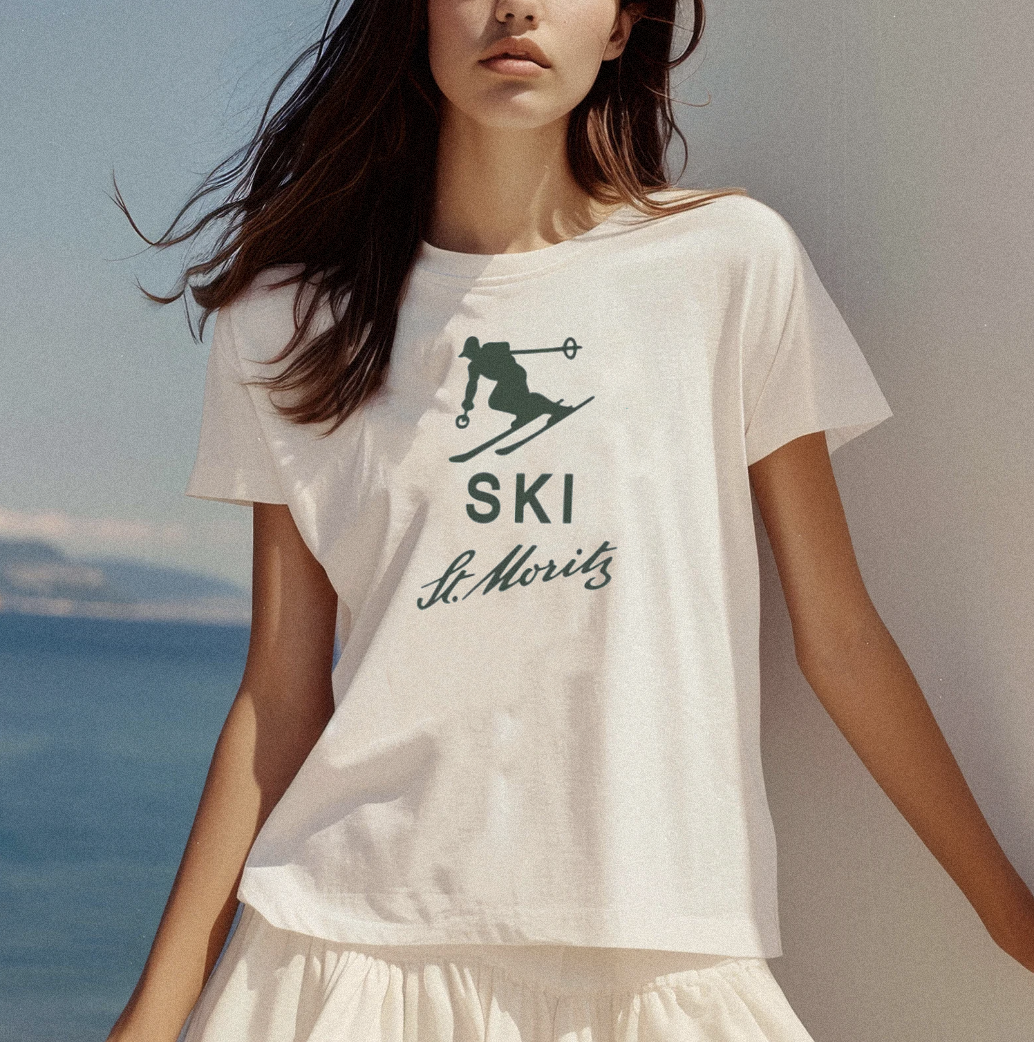 Ski St Moritz T-Shirt