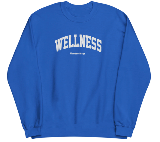 Wellness Blue Unisex Sweatshirt