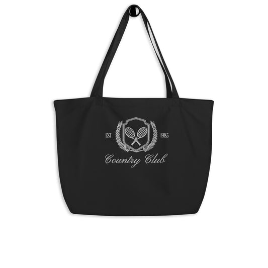 Country Club BlacK Tote Bag