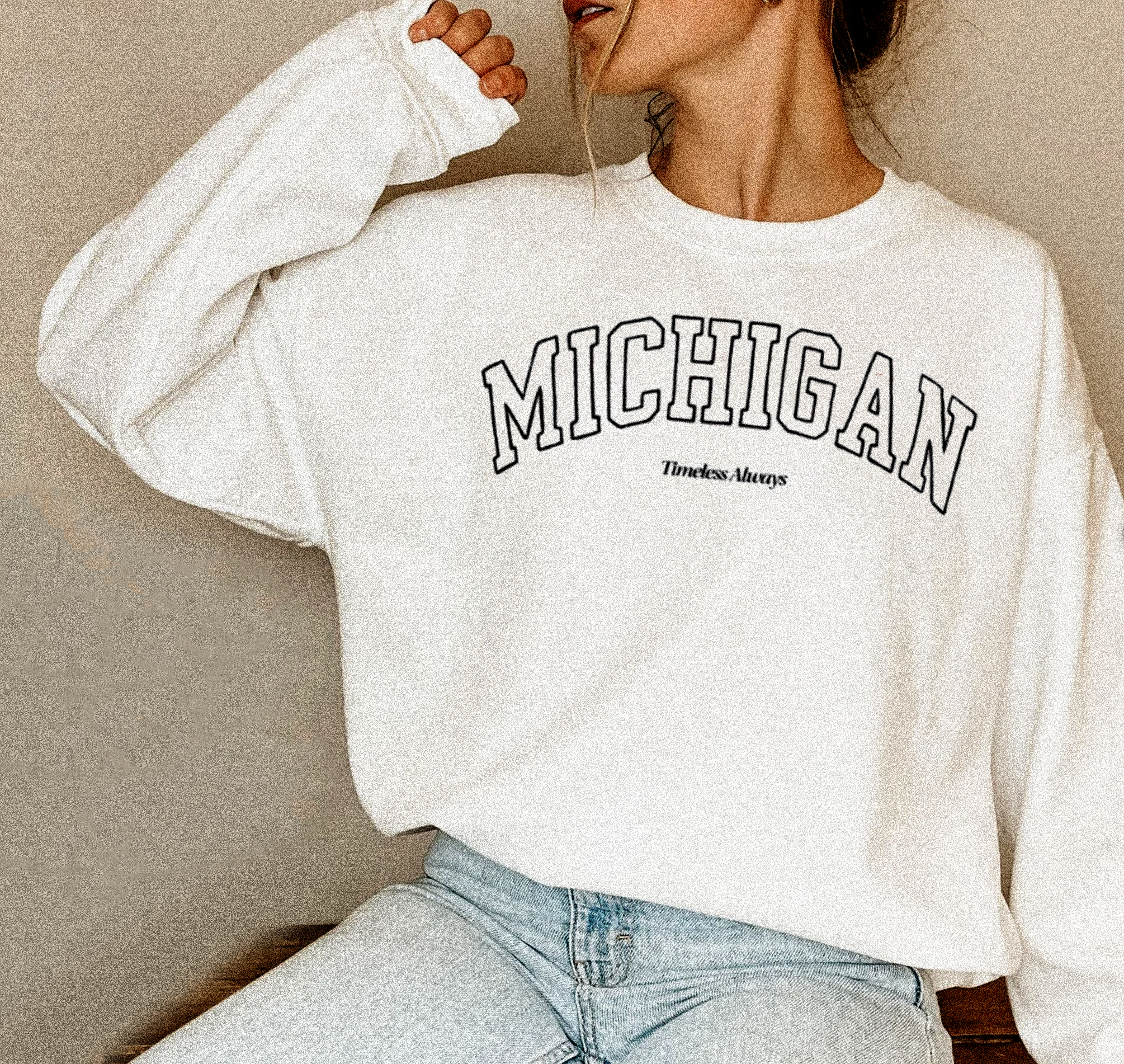 Michigan Drawn Sweatshirt